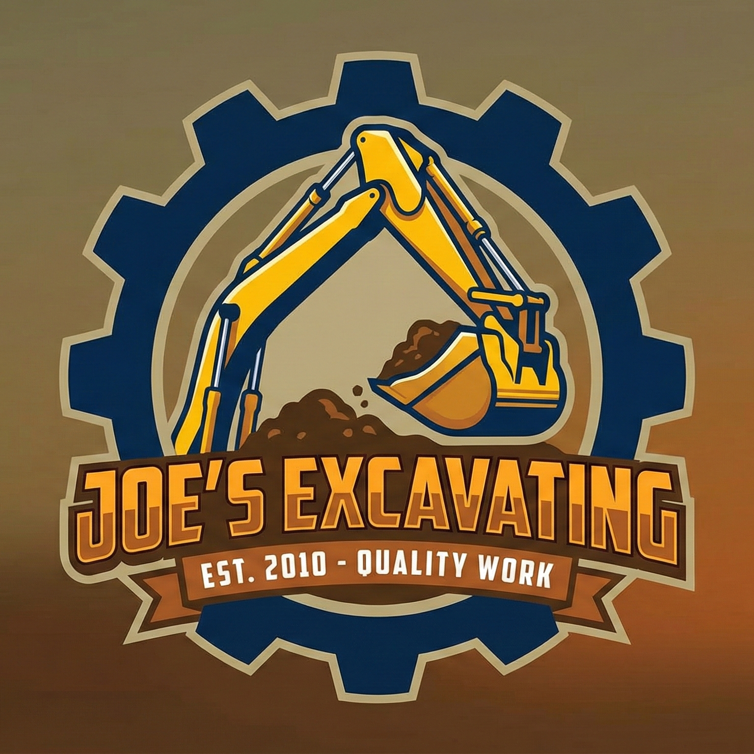 Joe's Excavating logo